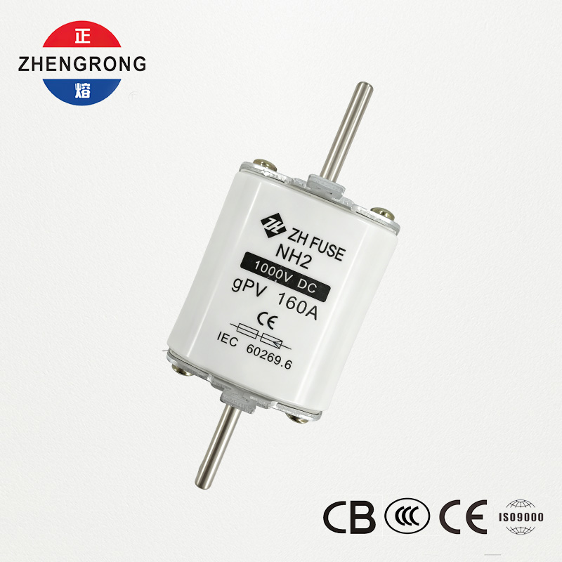 NH2 160A 1000V DC gPV fotovoltaická poistková vložka - Certifikácia IEC 60269.6
