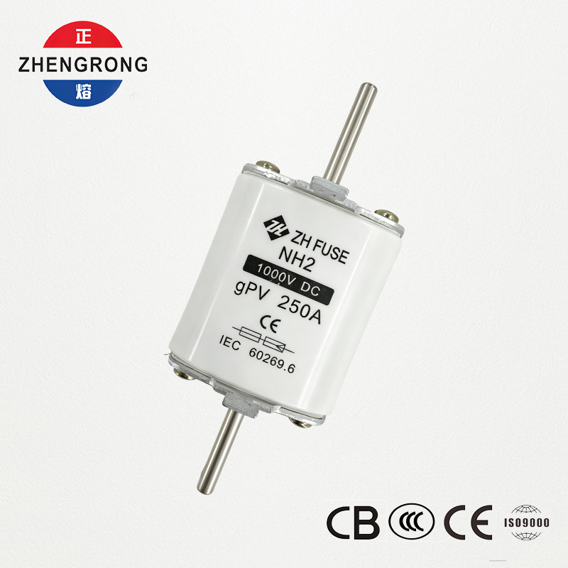 NH2 250A 1000V DC gPV fotovoltaická poistková vložka - Certifikácia IEC 60269.6