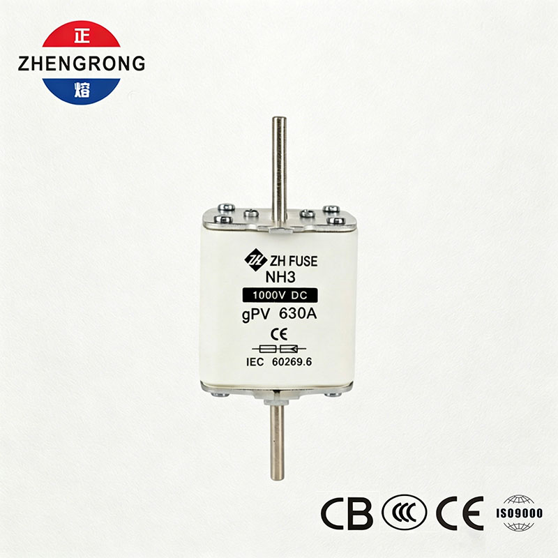 NH3 1000V DC 630A gPV Poistka pre solárne FV systémy