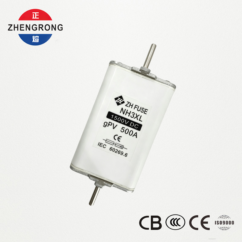 NH3XL 500A 1500V DC gPV fotovoltaická poistková vložka - Certifikácia IEC 60269.6