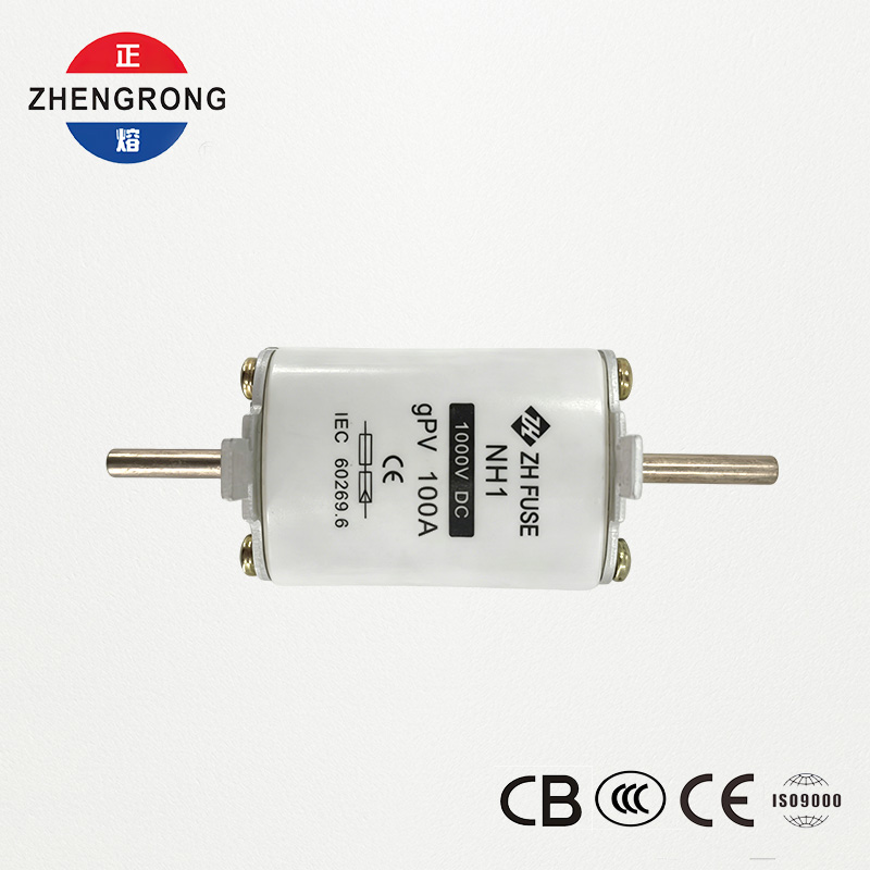 FV DC poistka NH1 100A 1000V | CE & IEC 60269.6 Schválené pre solárne polia