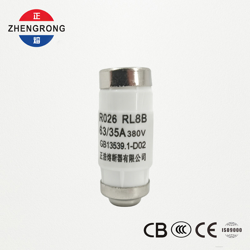 RL8B R026 35A 380V D02 Poistka cylindr