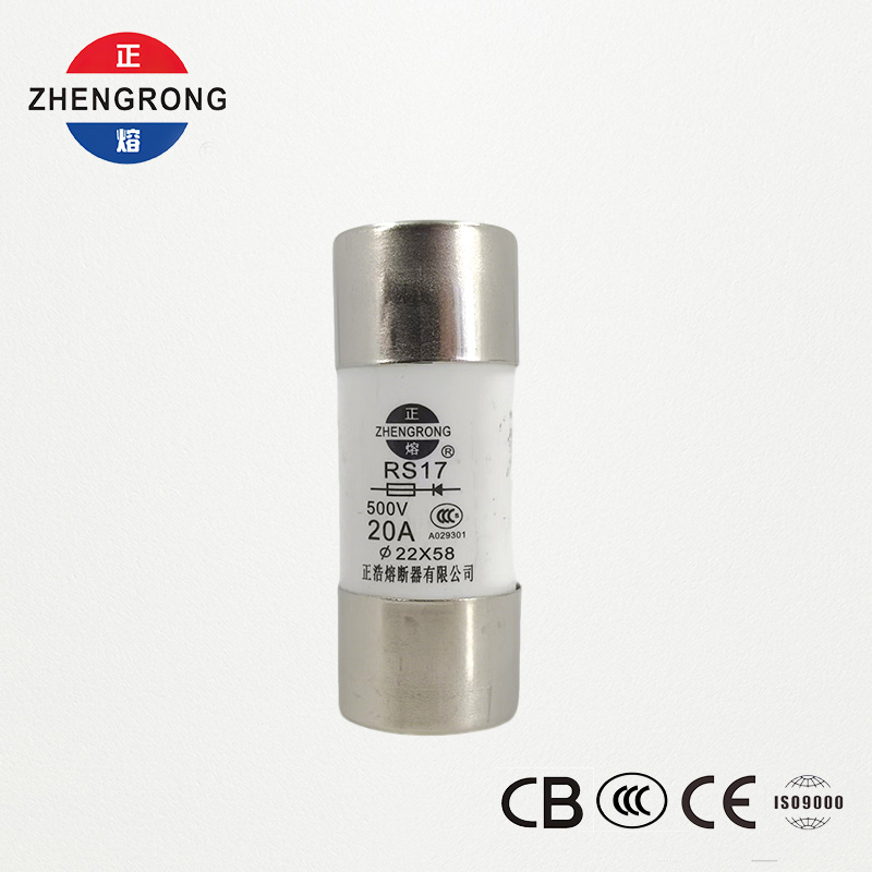RS17 20A 500V valcová rýchločinná poistka | 22*58mm | Certifikované CCC