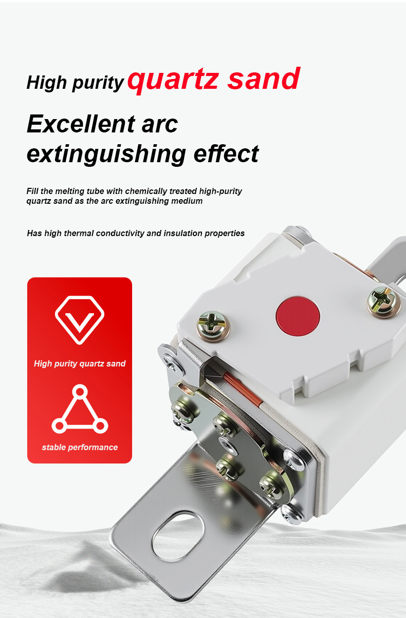 RSF-1K 500V-315A BC100KA poistkové vložky